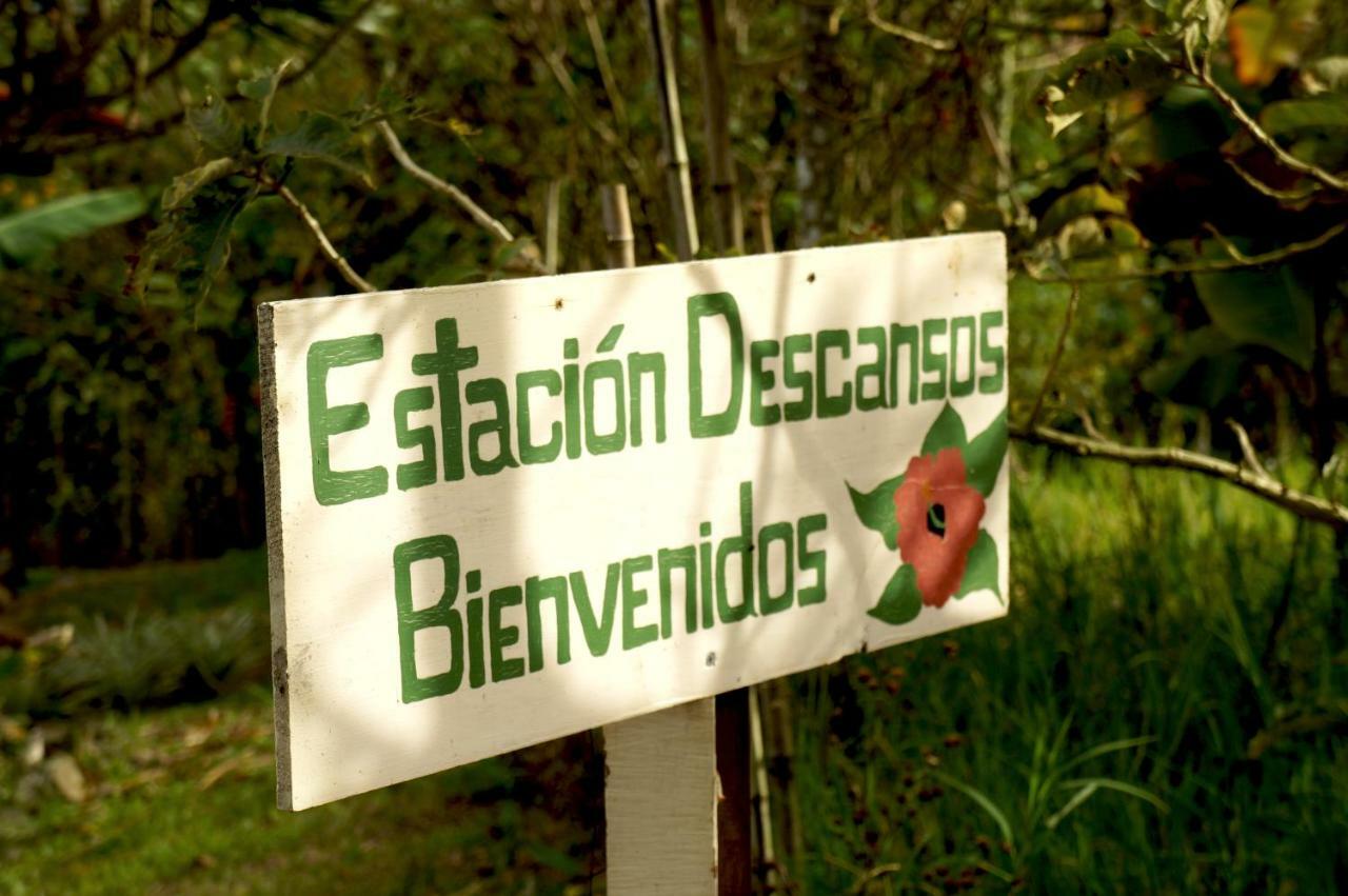 Finca Estacion Descansos Acomodação com café da manhã Paraíso Exterior foto