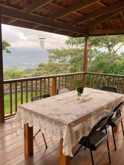 Finca Estacion Descansos Acomodação com café da manhã Paraíso Exterior foto